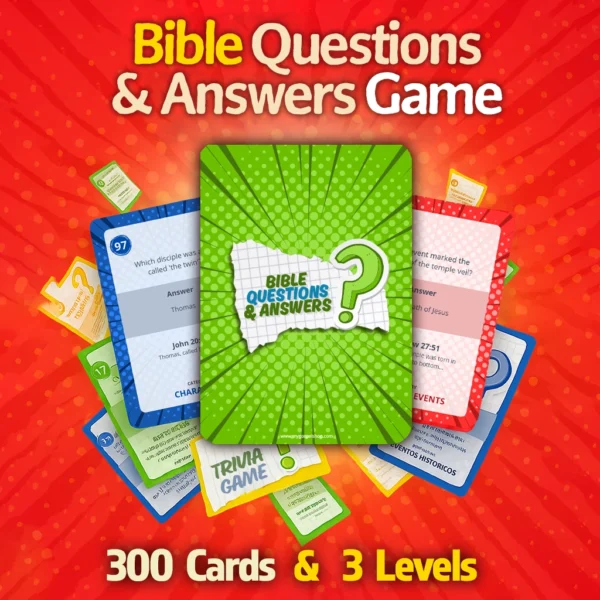 Biblical Questions And Answers Cards