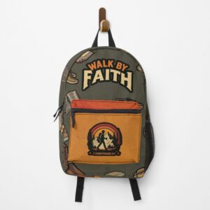 Walk By Faith Under – Backpack
