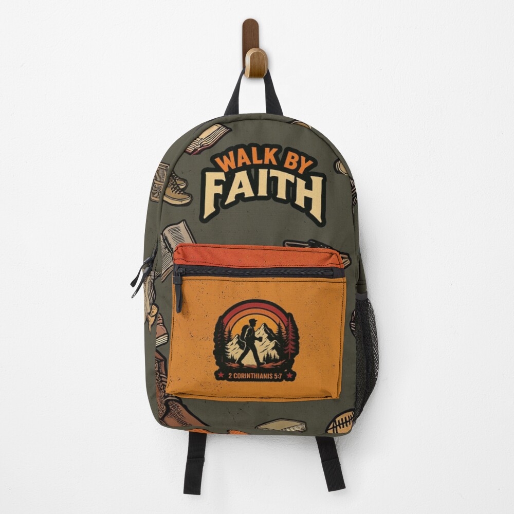 Walk By Faith Under – Backpack