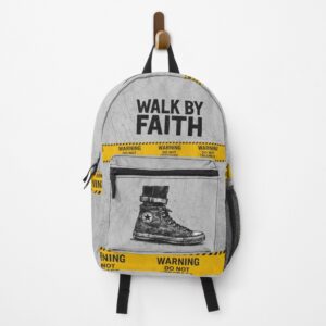 Walk By Faith Warning Don’t Trespass Backpack