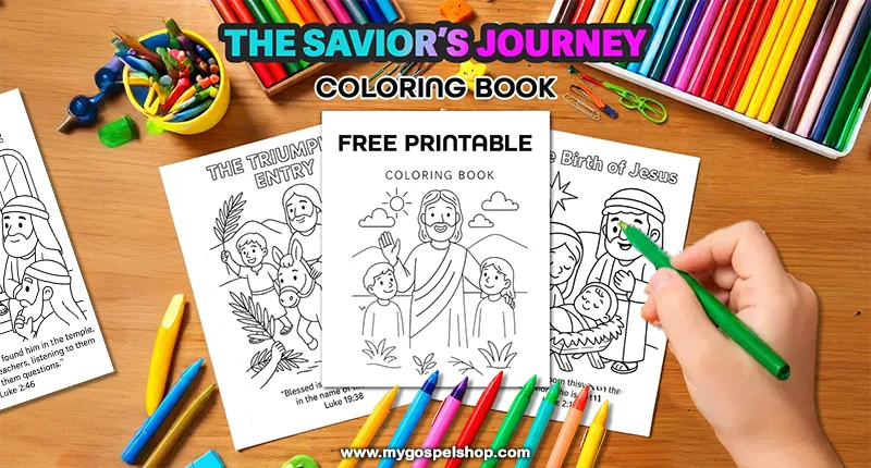 The Saviors Journey Coloring Book Banner