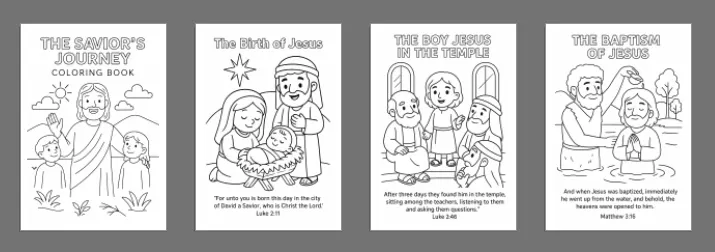 The Saviors Journey Coloring Book Demo